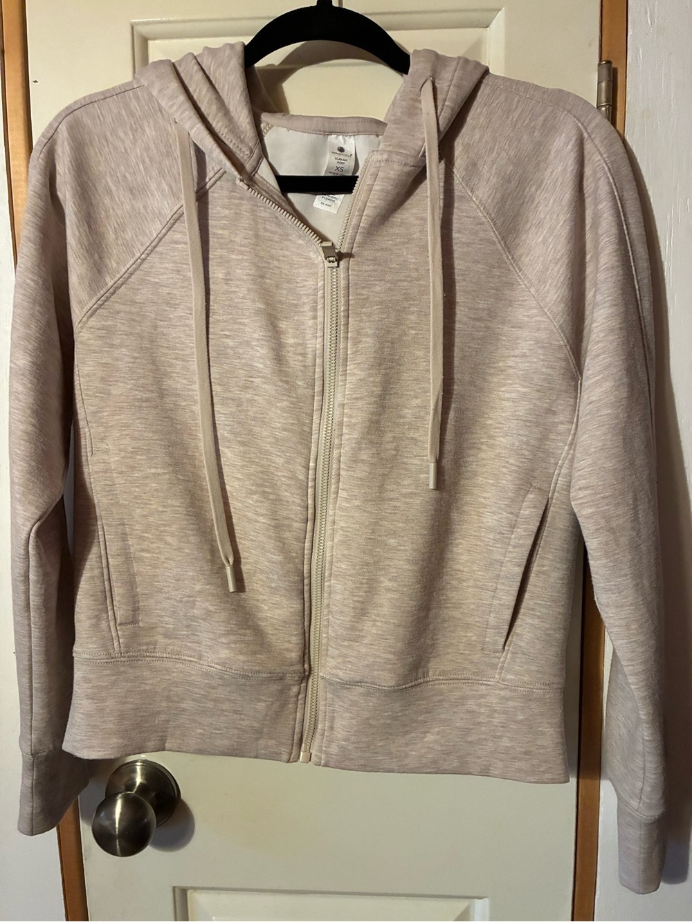 Yogalicious Heathered Scuba Amy Hooded Jacket